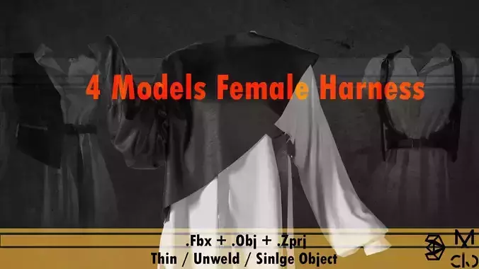 Body Punk Waist Harness band