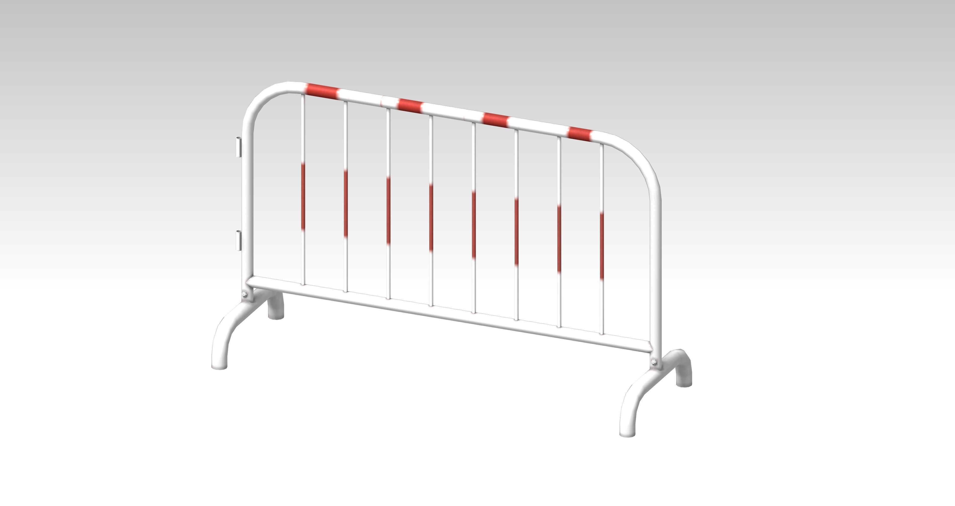 28 - Traffic Barriers and road safety products 3D Model Collection_15