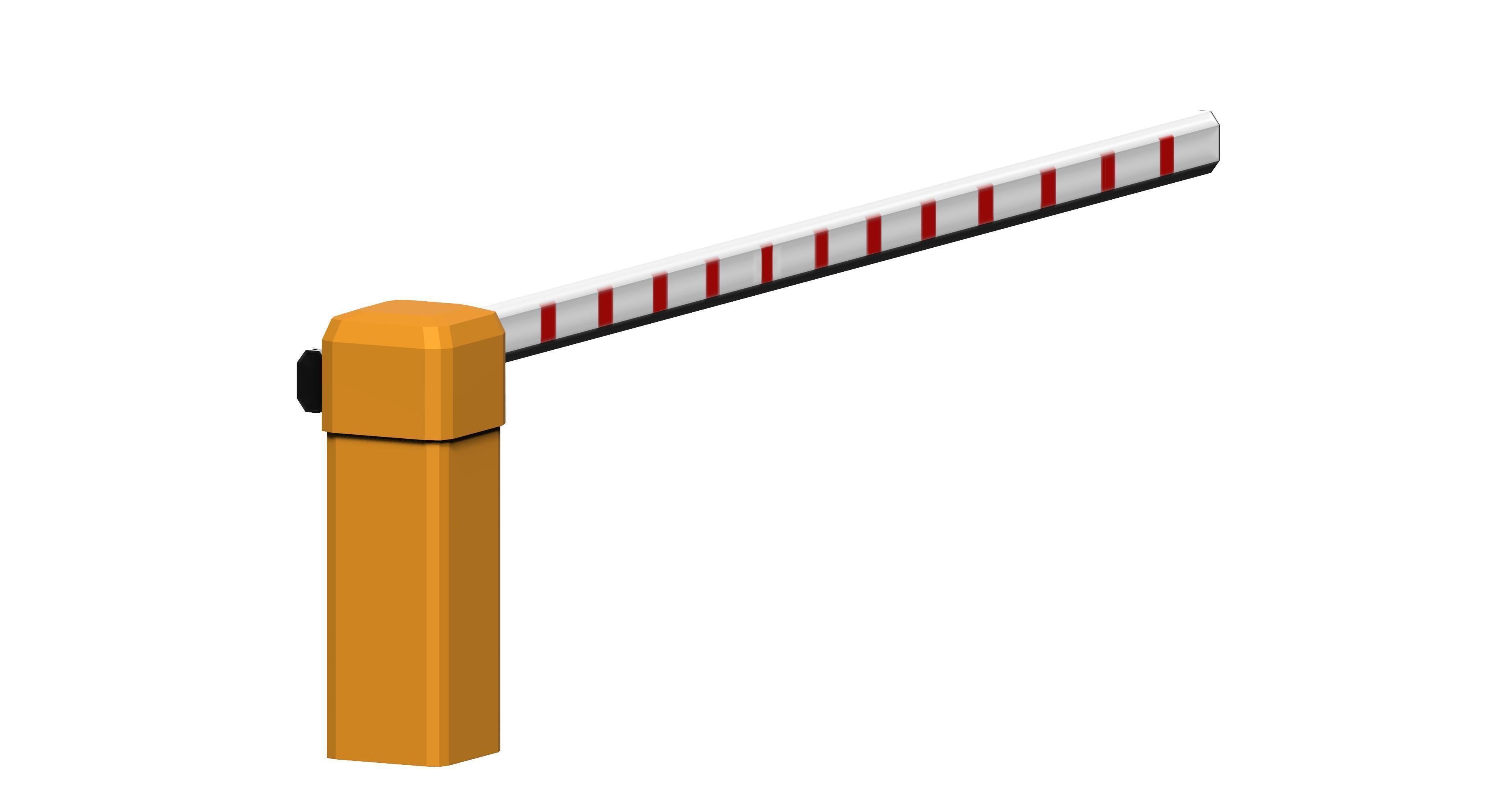 28 - Traffic Barriers and road safety products 3D Model Collection_16