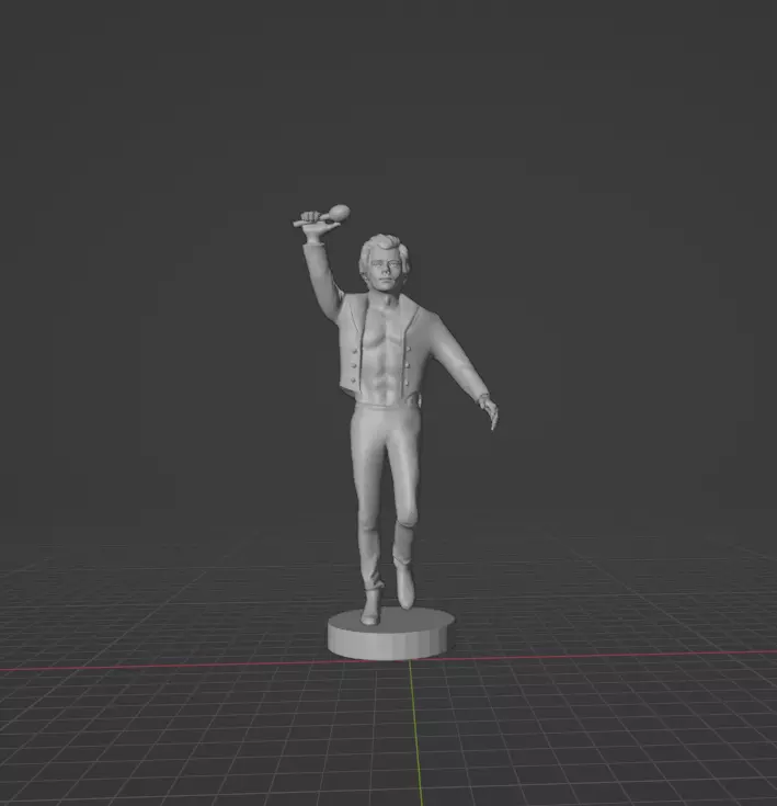 Harry Styles 3D print model_0