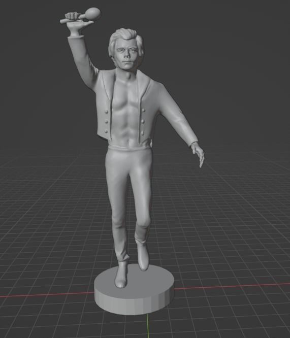 Harry Styles 3D print model_1