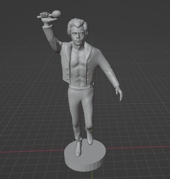 Harry Styles 3D print model_2