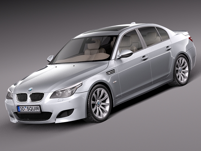 Bmw e60 3d model