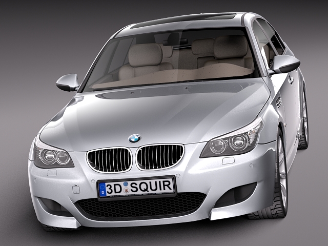 Bmw e60 3d model