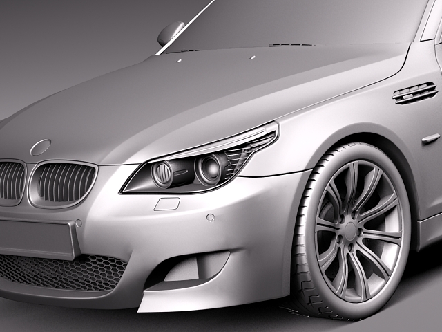Bmw e60 3d model