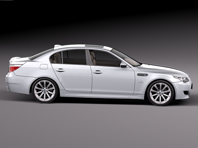 Bmw e60 3d model