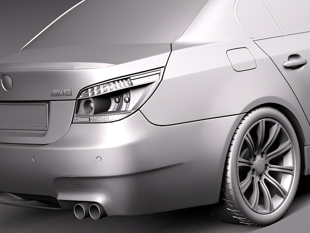 Bmw e60 3d model