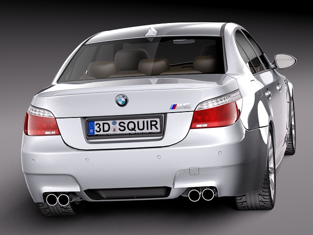 Bmw e60 3d model