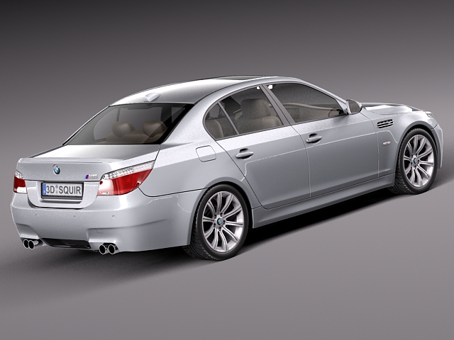 Bmw e60 3d model