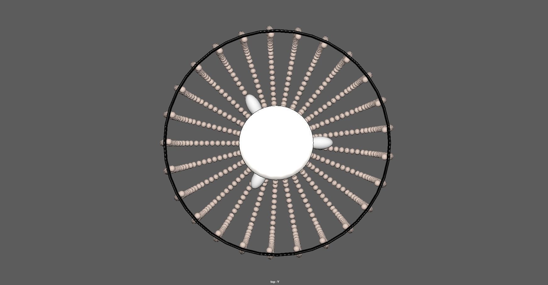 Chandelier - lighting - pendant - ceiling light 3D model_26