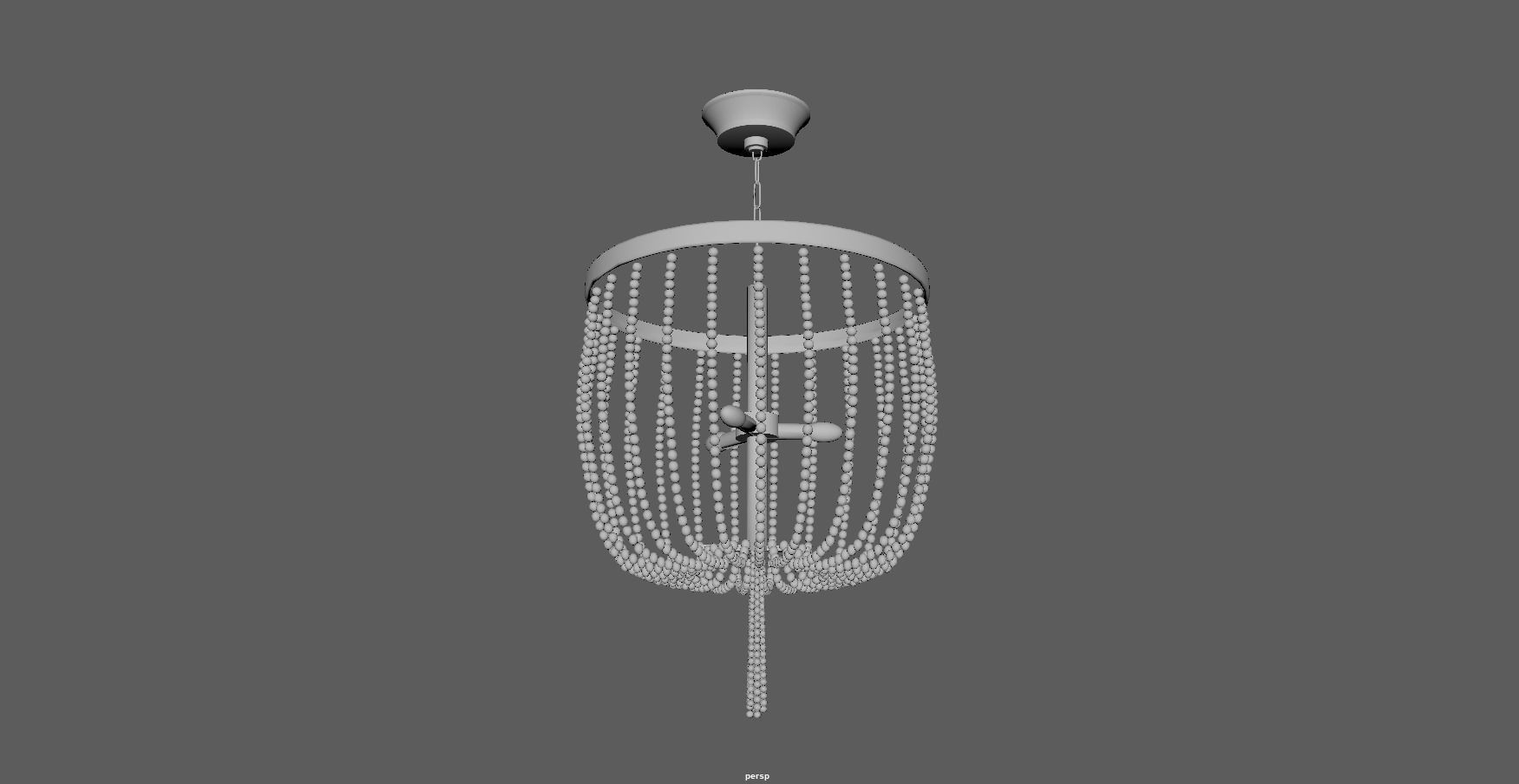 Chandelier - lighting - pendant - ceiling light 3D model_20