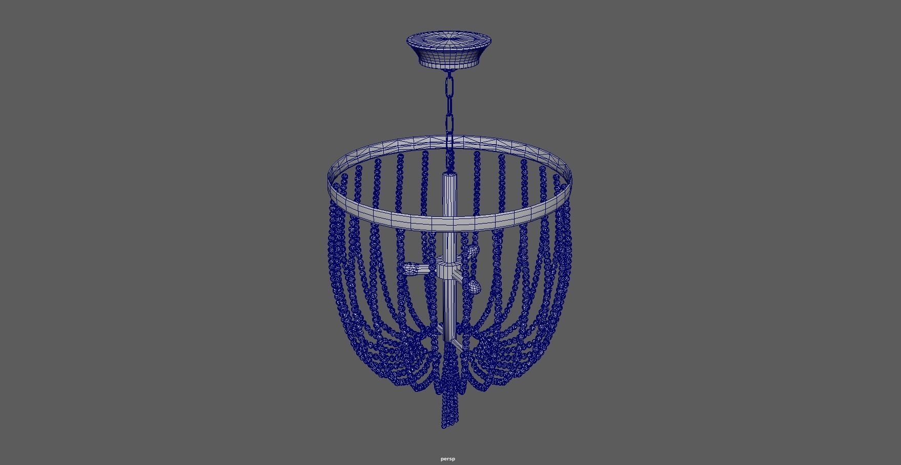 Chandelier - lighting - pendant - ceiling light 3D model_10