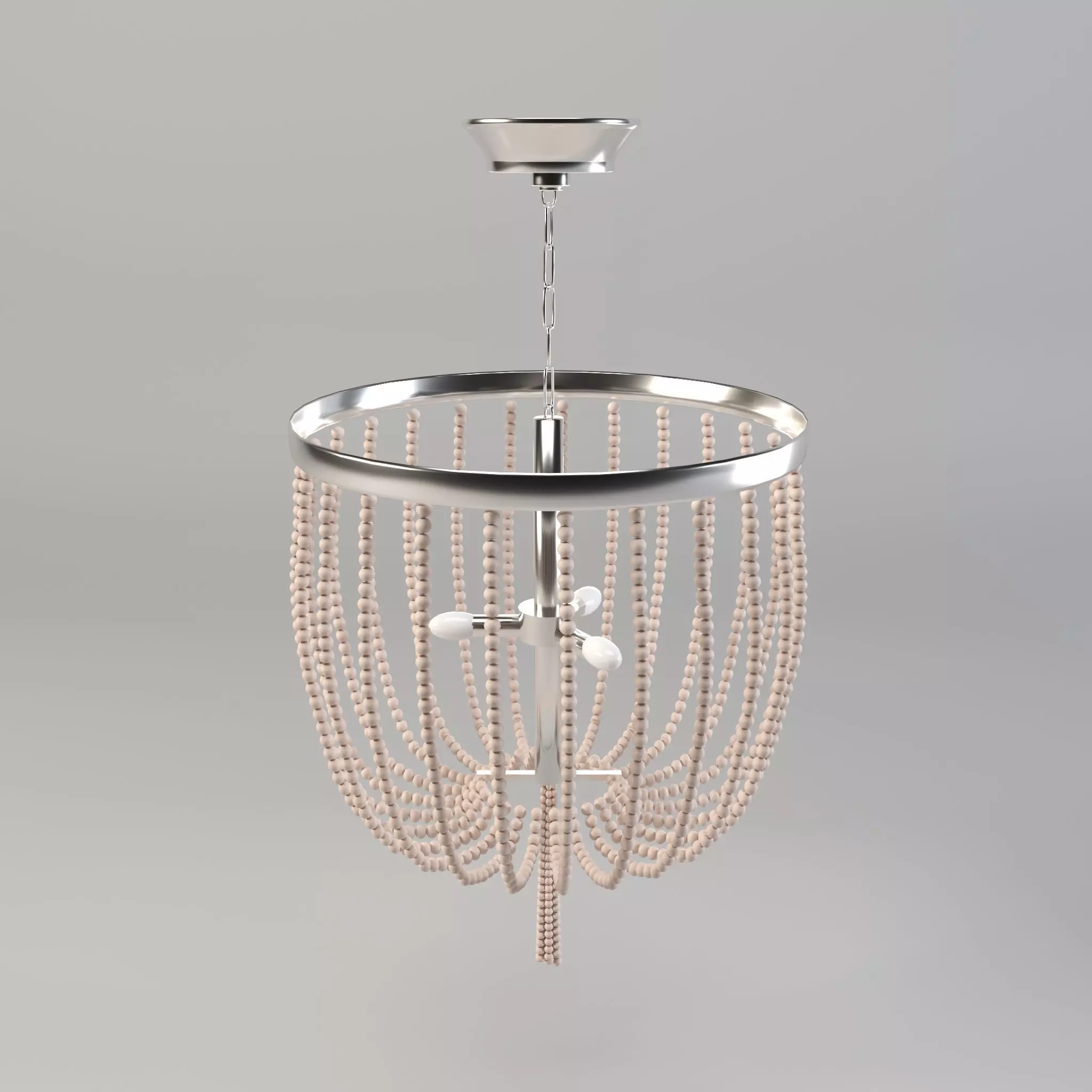 Chandelier - lighting - pendant - ceiling light 3D model_0