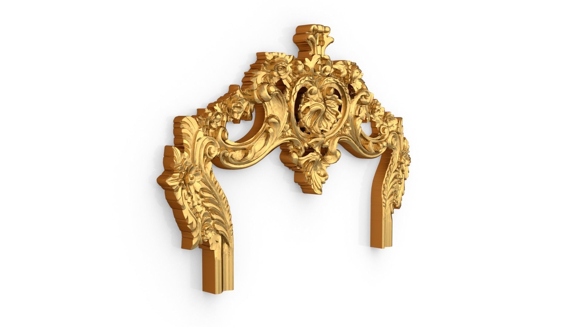 Classic decor ornament 297 3D model_1
