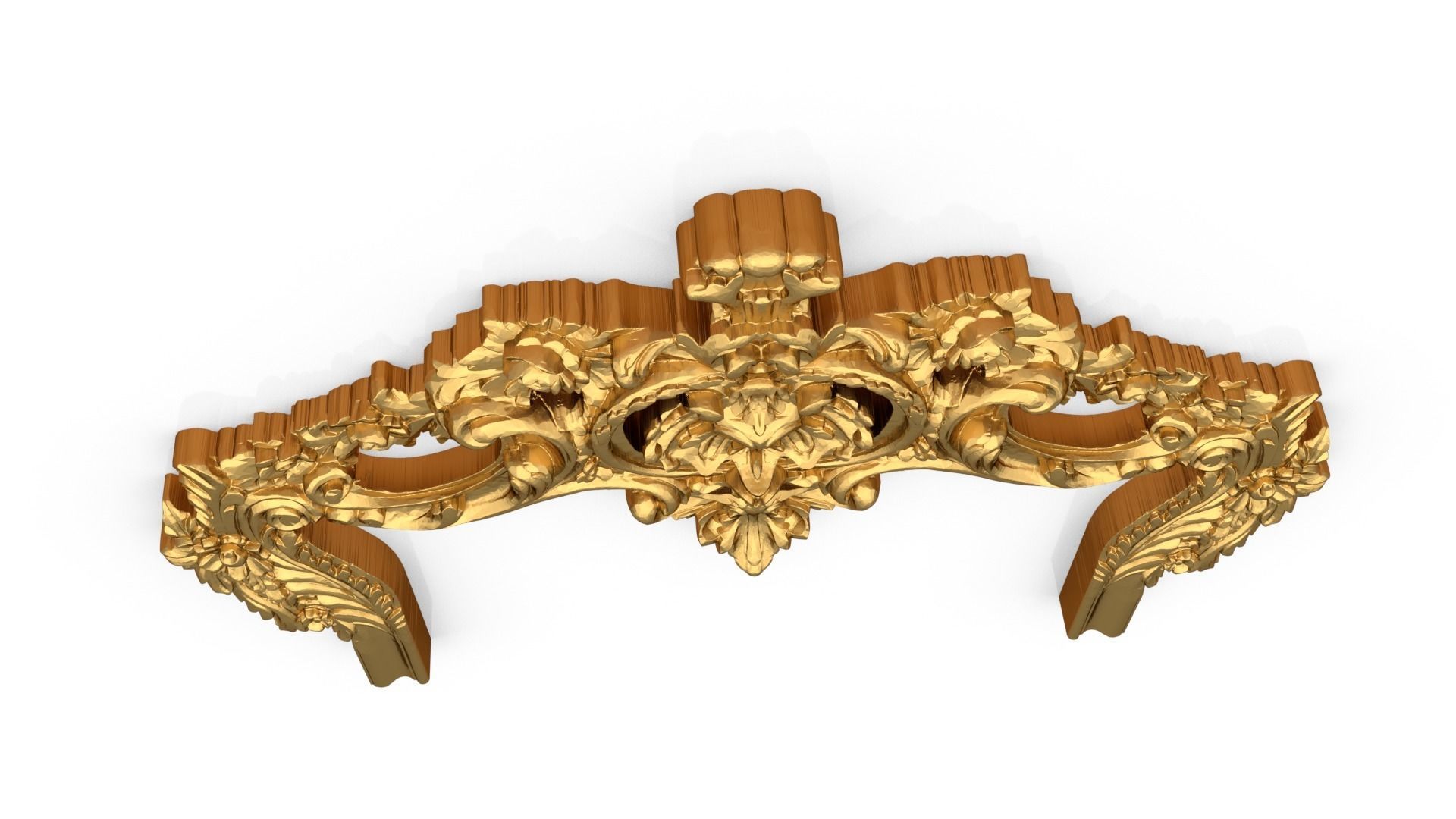 Classic decor ornament 297 3D model_4