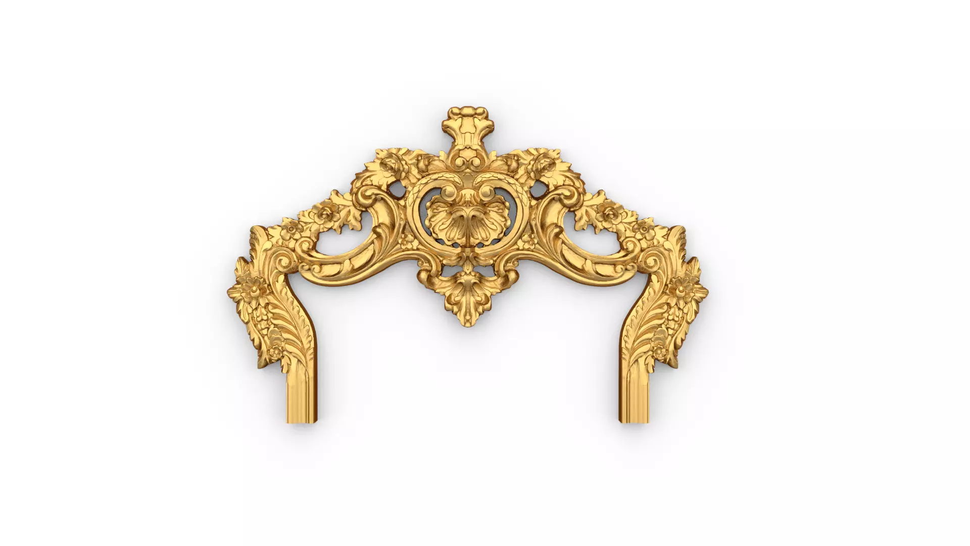 Classic decor ornament 297 3D model_0