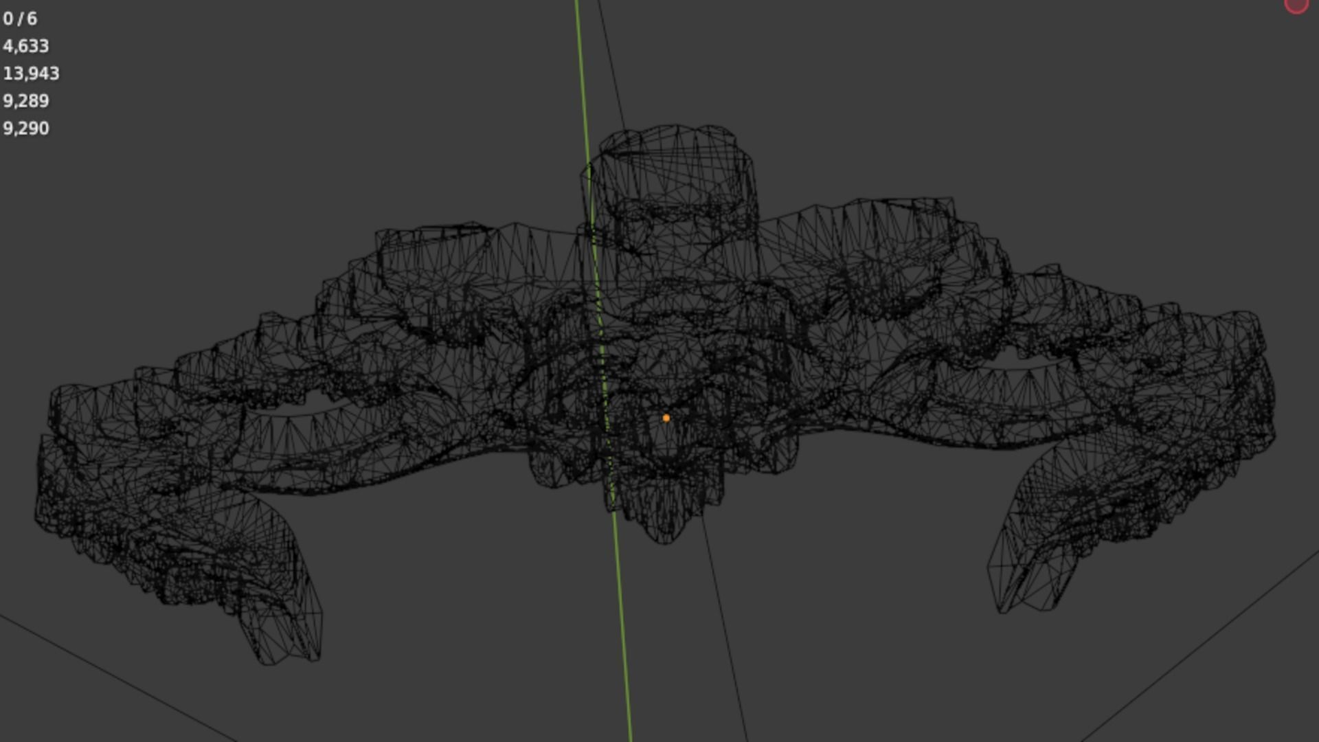 Classic decor ornament 297 3D model_6