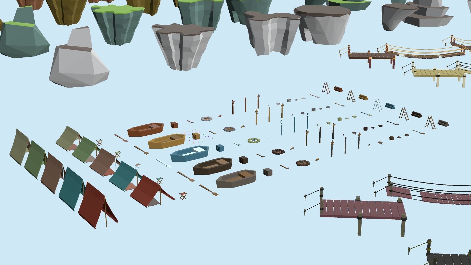 Ultimate Forest Pack Low-poly 3D model_12