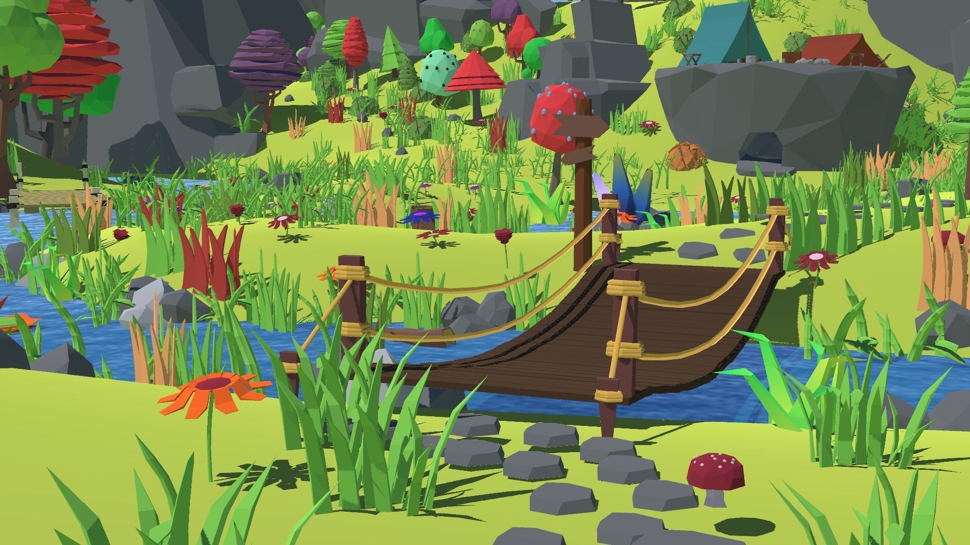Ultimate Forest Pack Low-poly 3D model_5