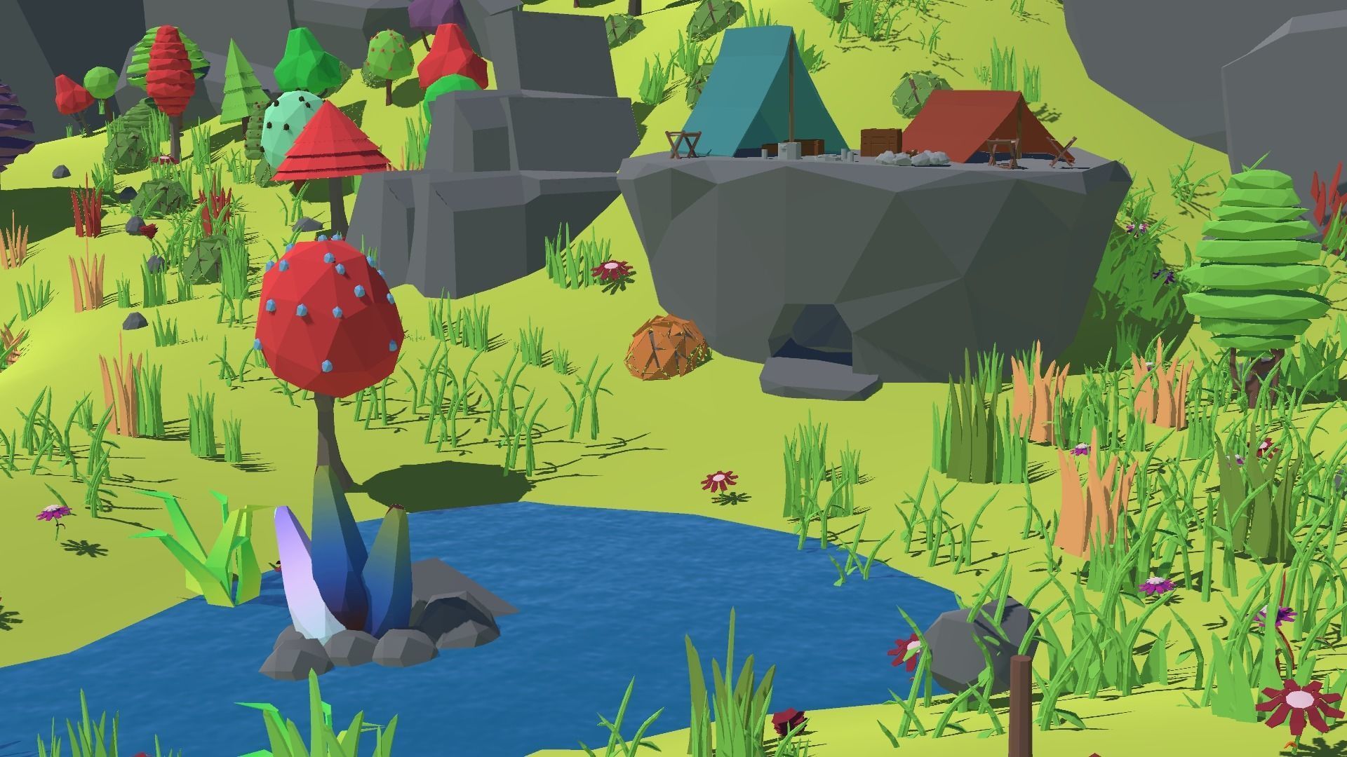 Ultimate Forest Pack Low-poly 3D model_6