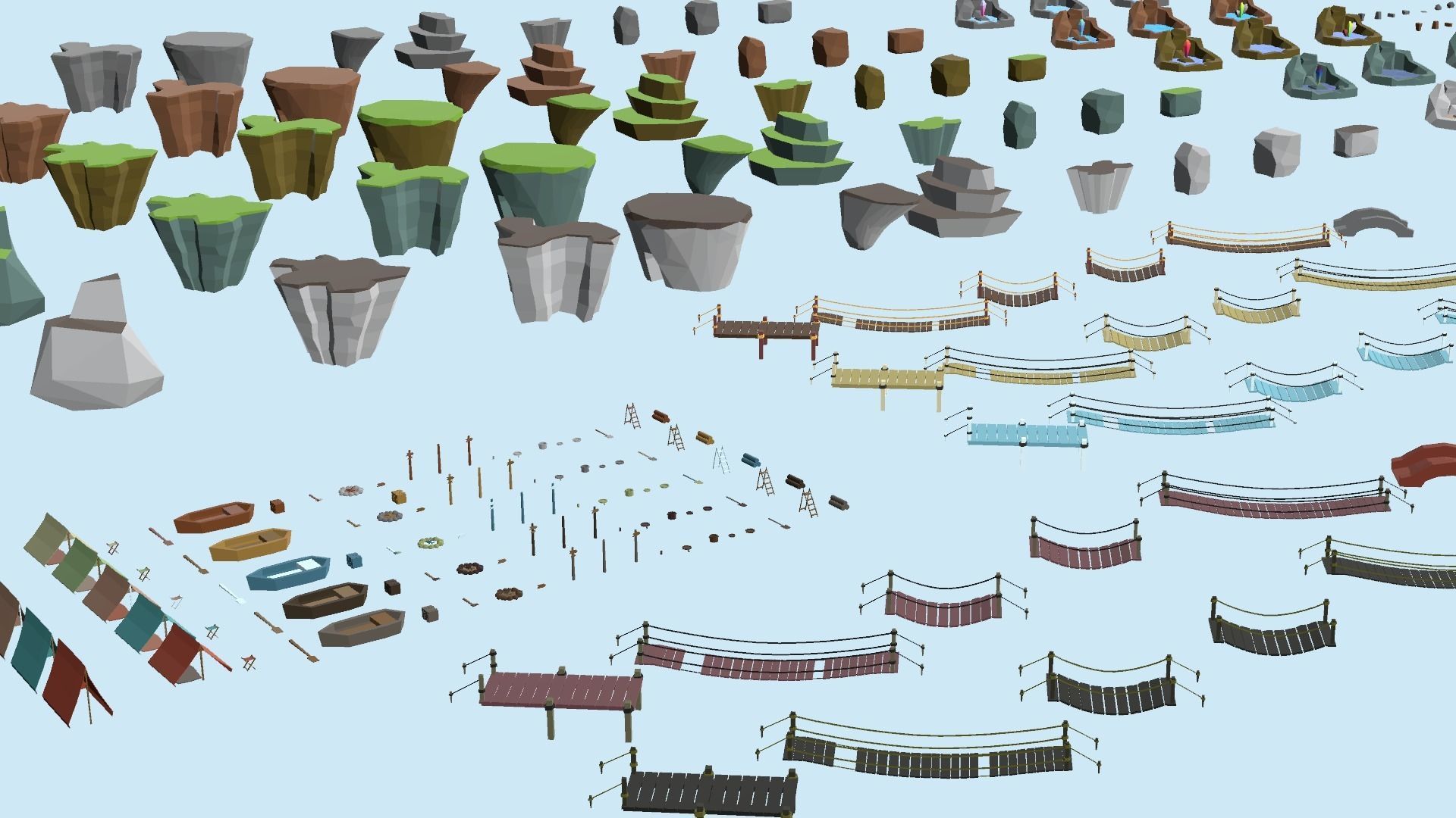 Ultimate Forest Pack Low-poly 3D model_13