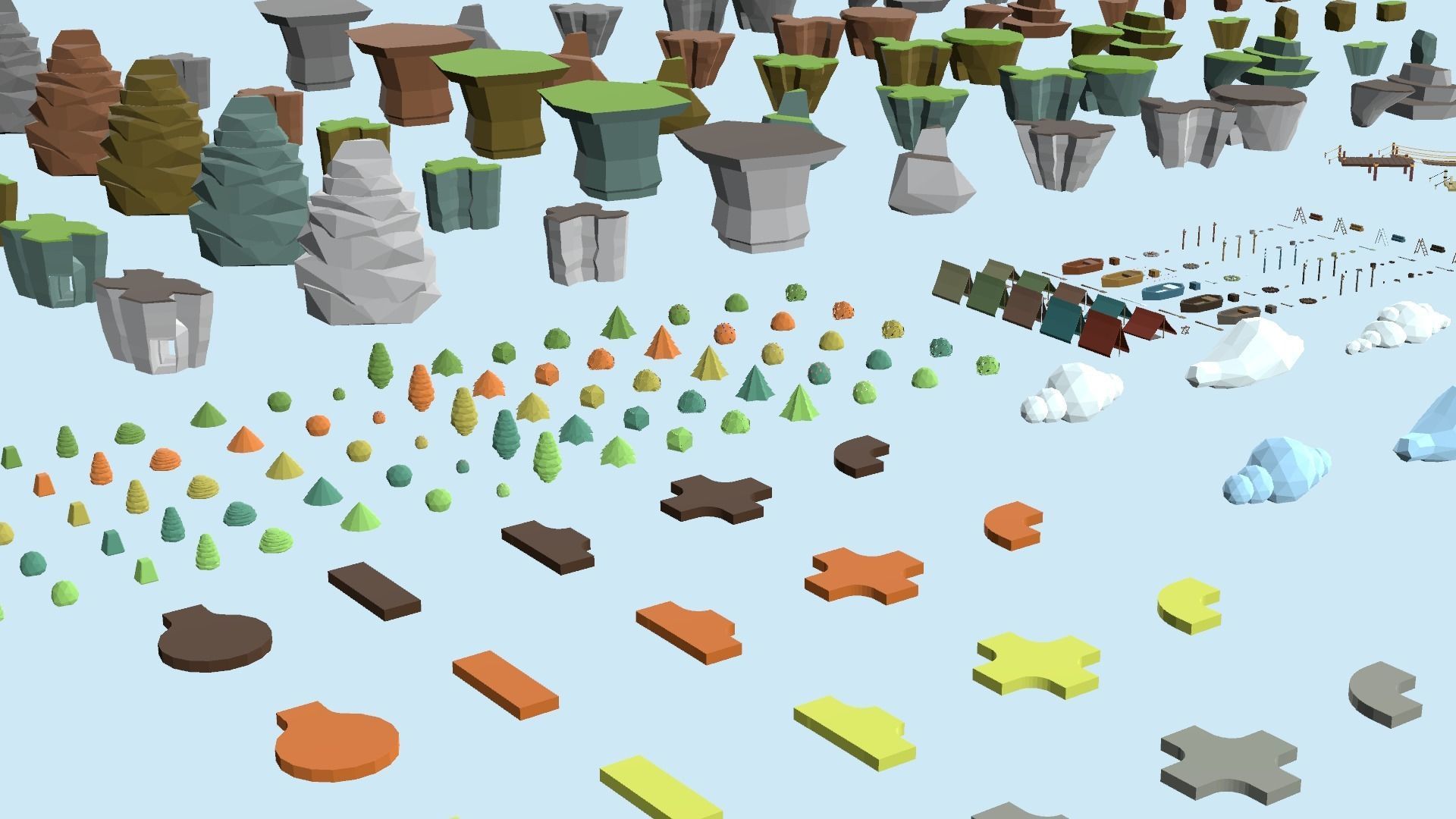 Ultimate Forest Pack Low-poly 3D model_11