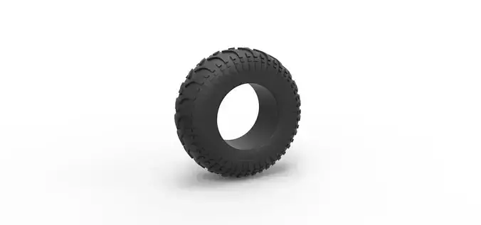 Low pressure tire 9 Scale 1 to 25