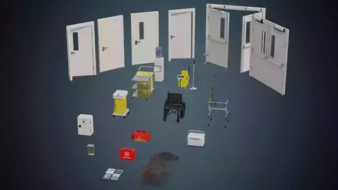 Hospital Props Collection 2 Basic 