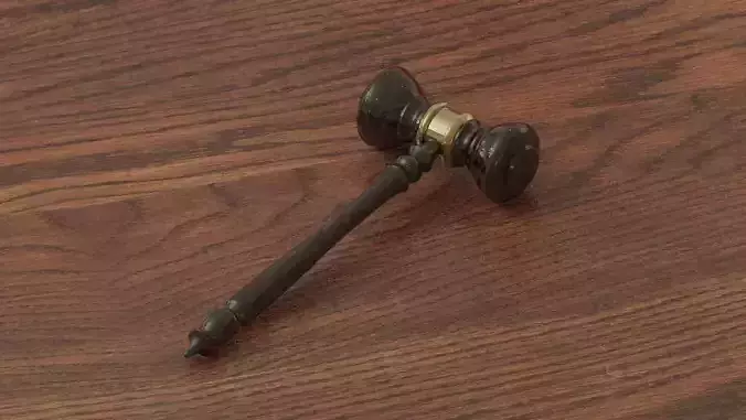 Gavel 3D print model
