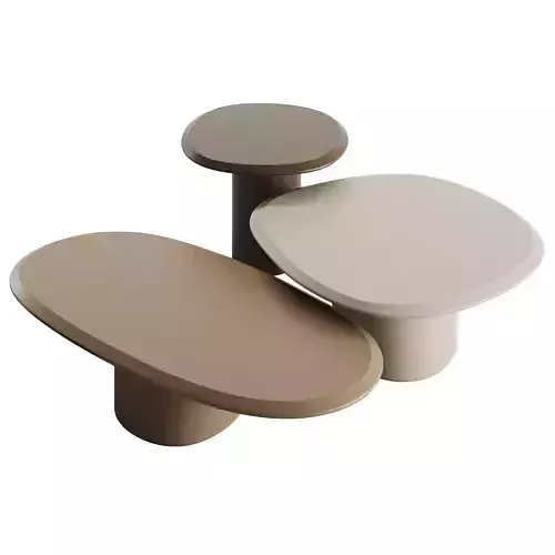 Carpanese Home Pebble Coffee Table Rising Collection