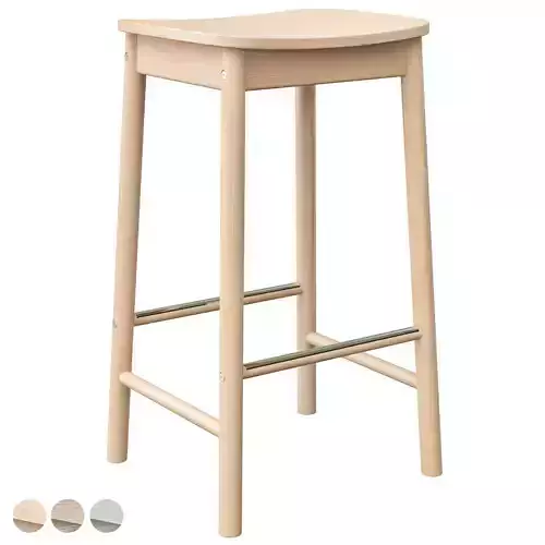 Ronninge Stool Ikea 3D model