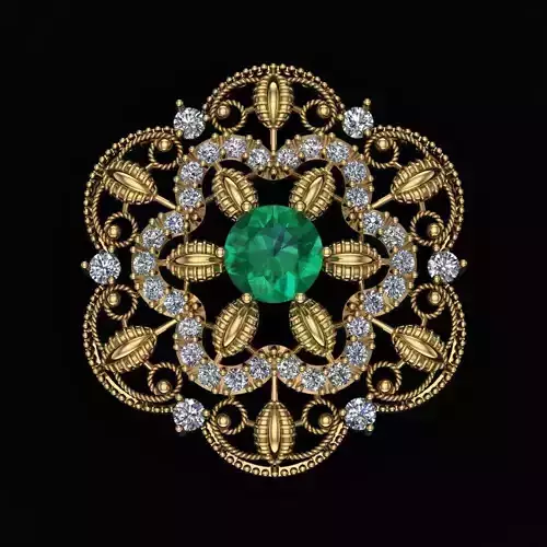 Tradiotional Indian Pandent 3D print model