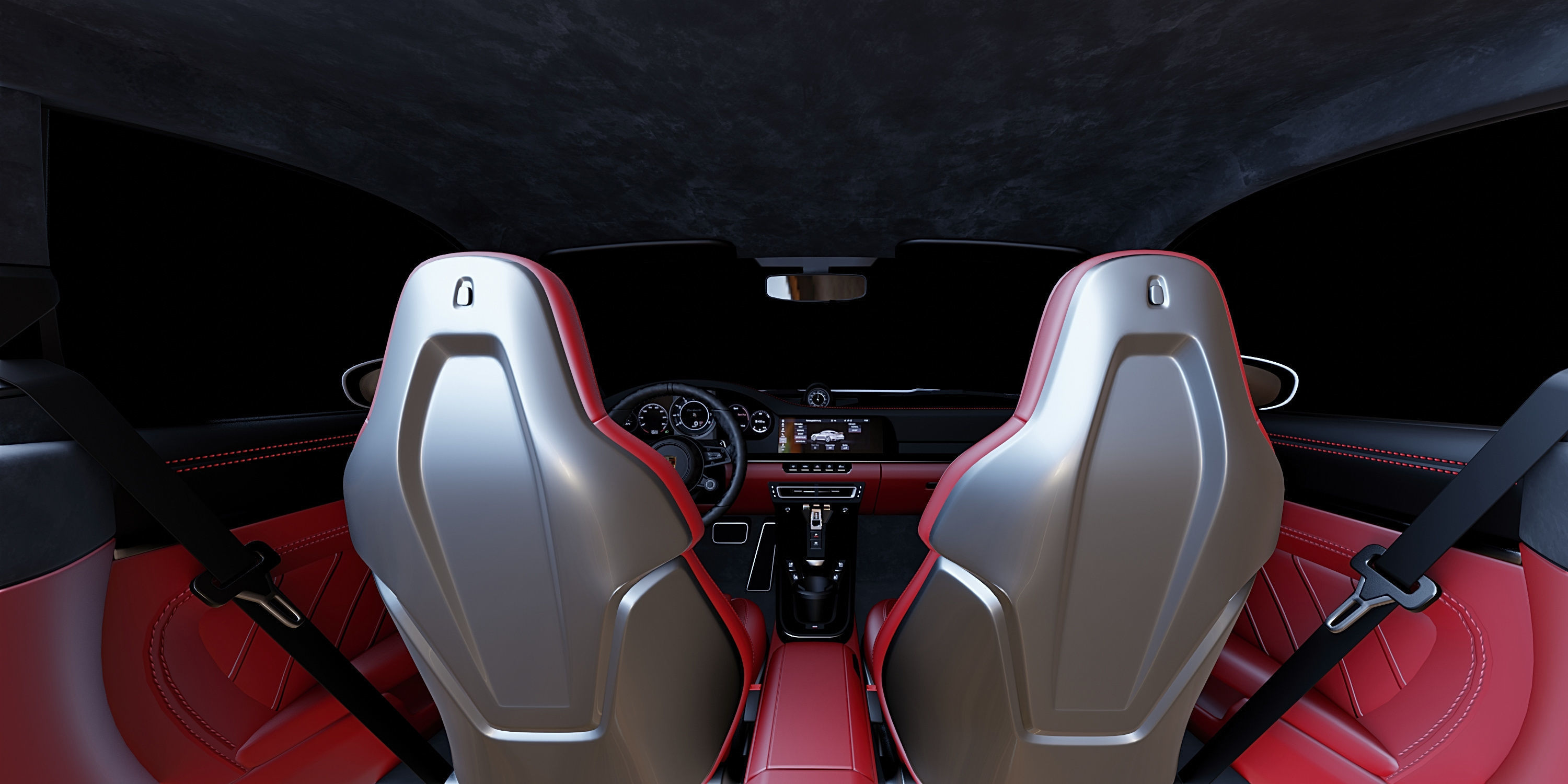 Porsche 911 Turbo S 2021 3D model_20