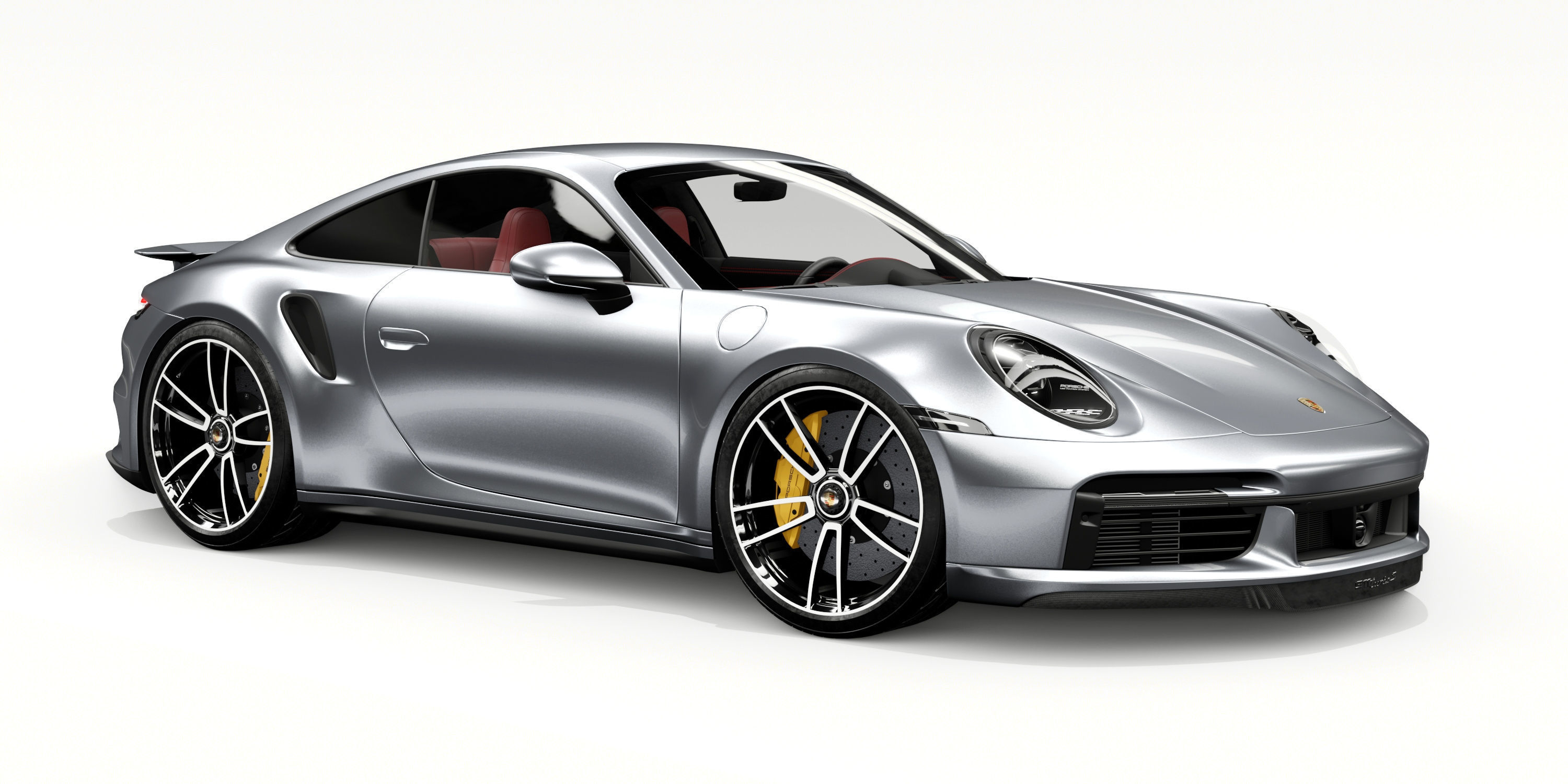 Porsche 911 Turbo S 2021 3D model_1