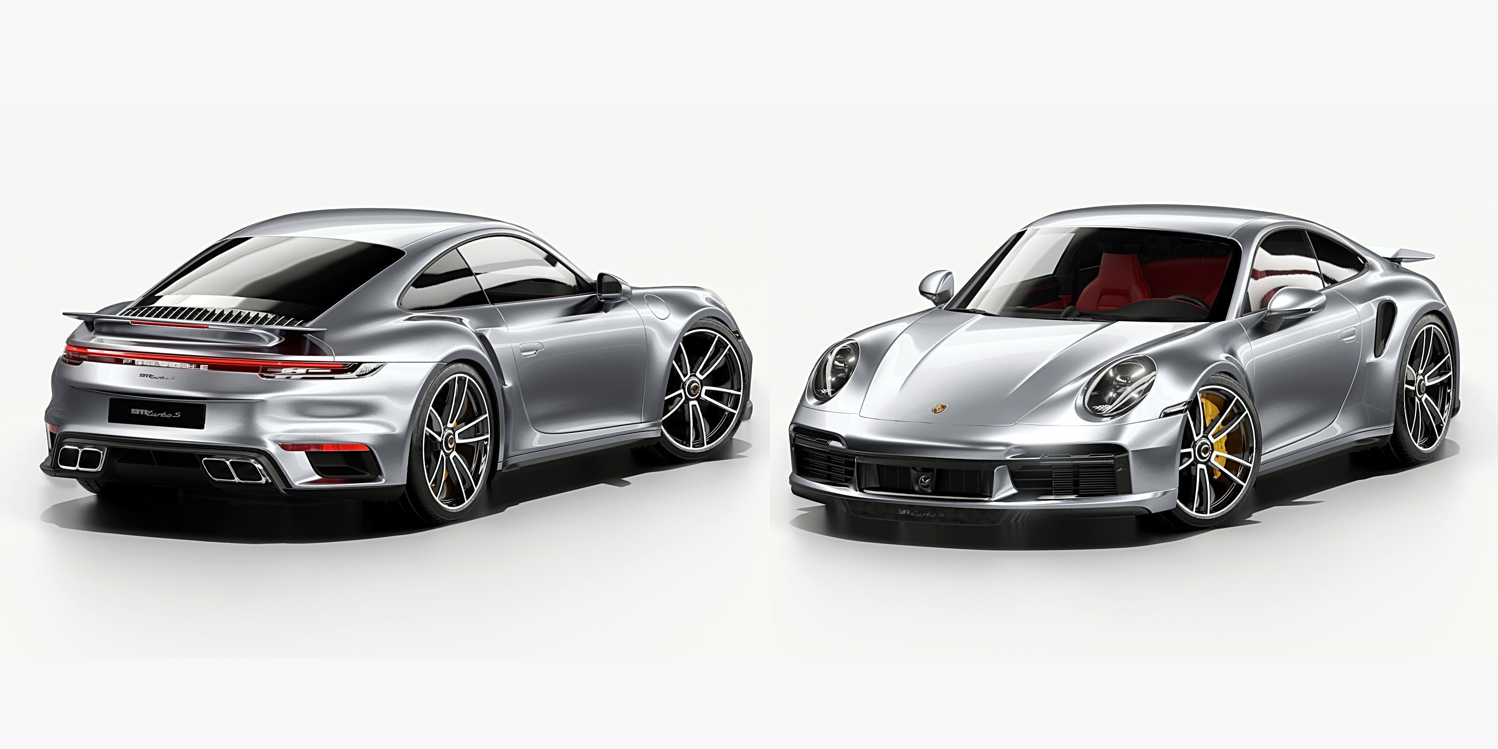 Porsche 911 Turbo S 2021 3D model_11