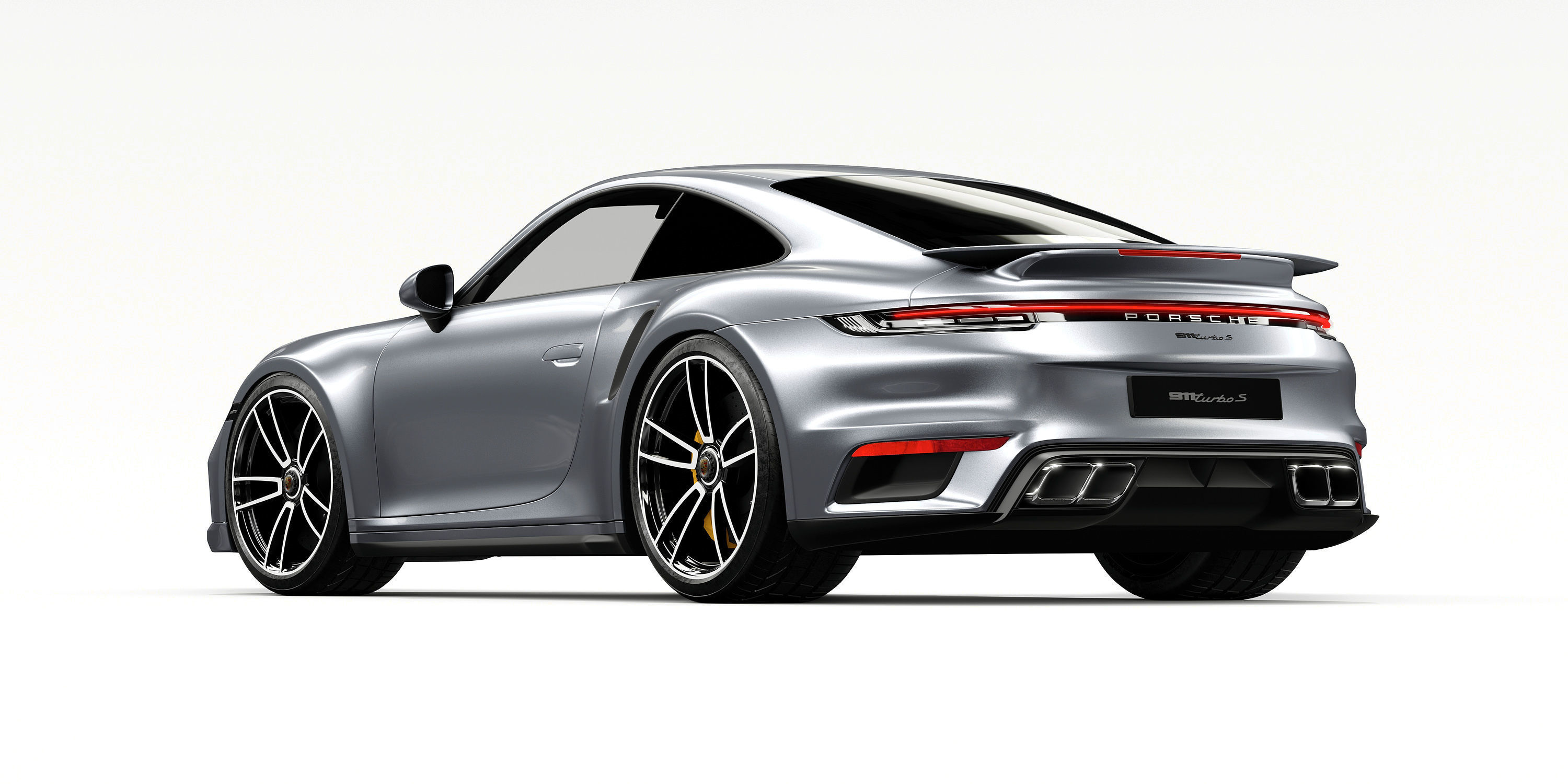 Porsche 911 Turbo S 2021 3D model_4