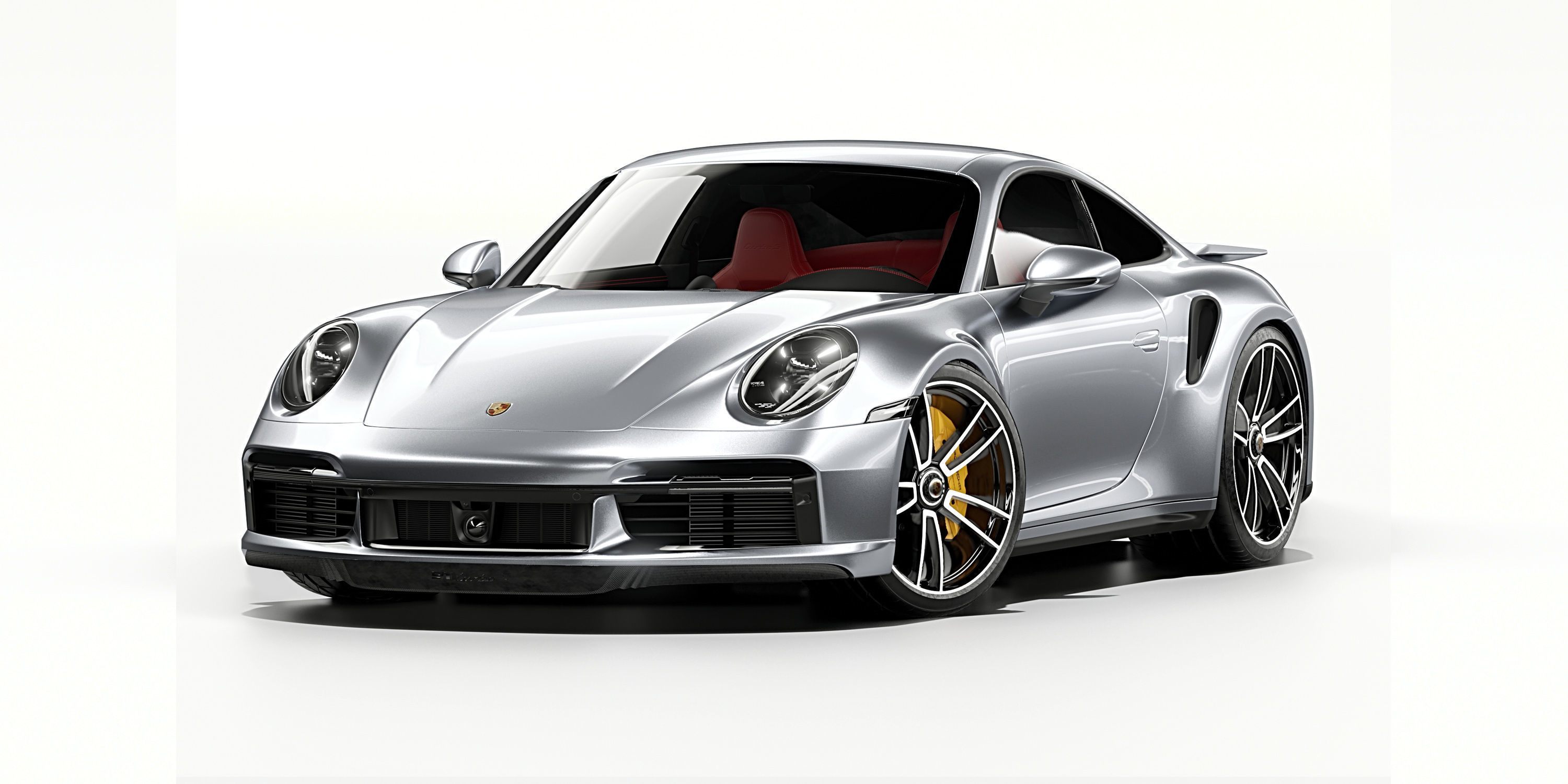 Porsche 911 Turbo S 2021 3D model_7