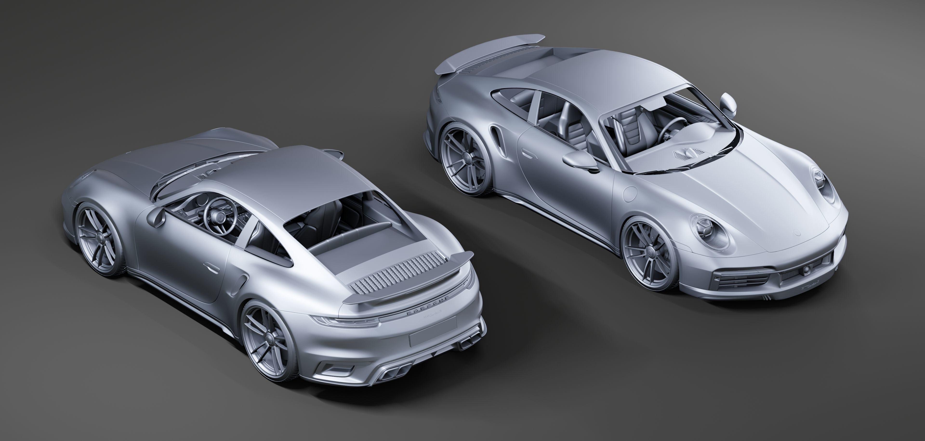 Porsche 911 Turbo S 2021 3D model_26