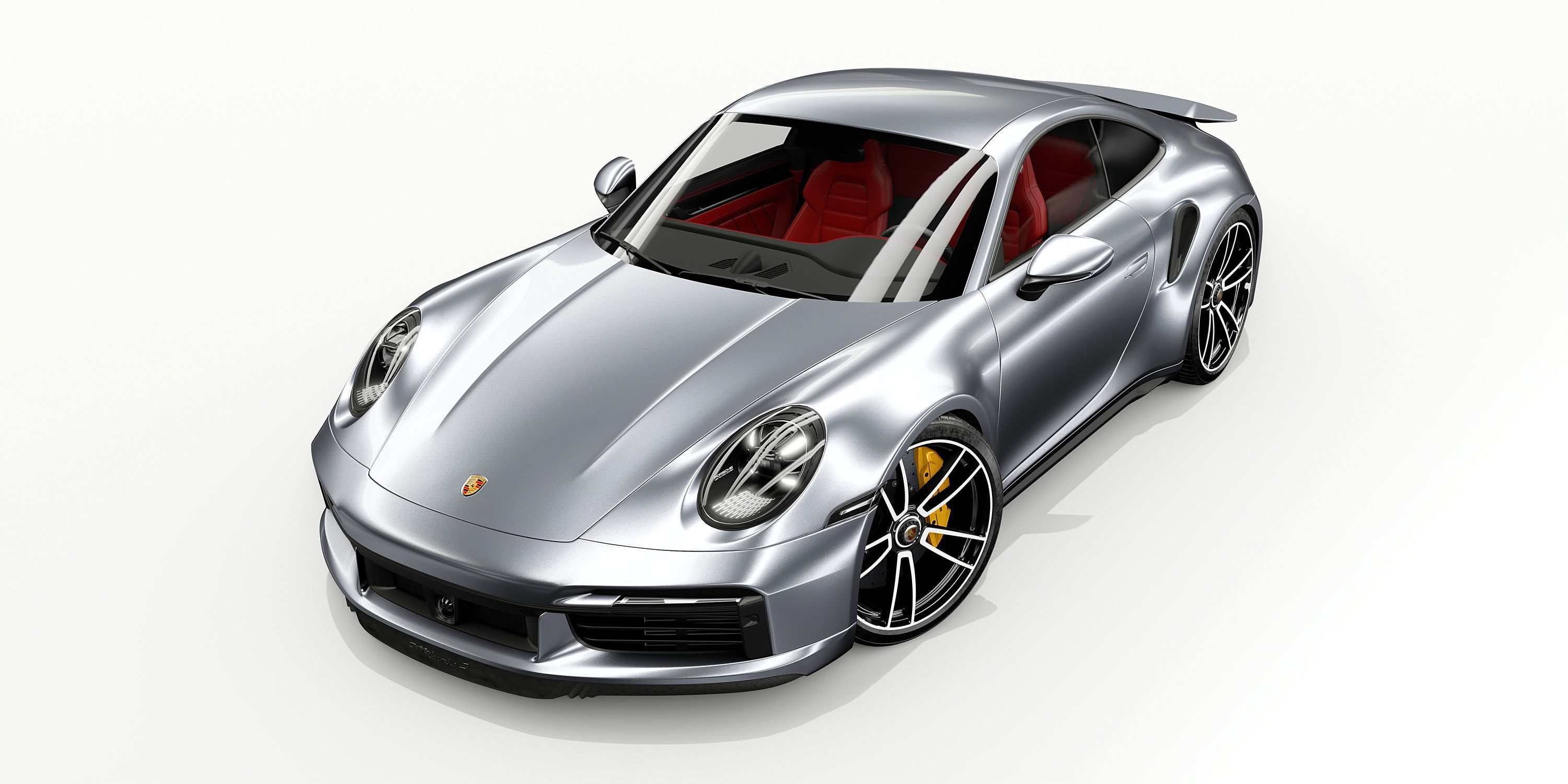 Porsche 911 Turbo S 2021 3D model_8