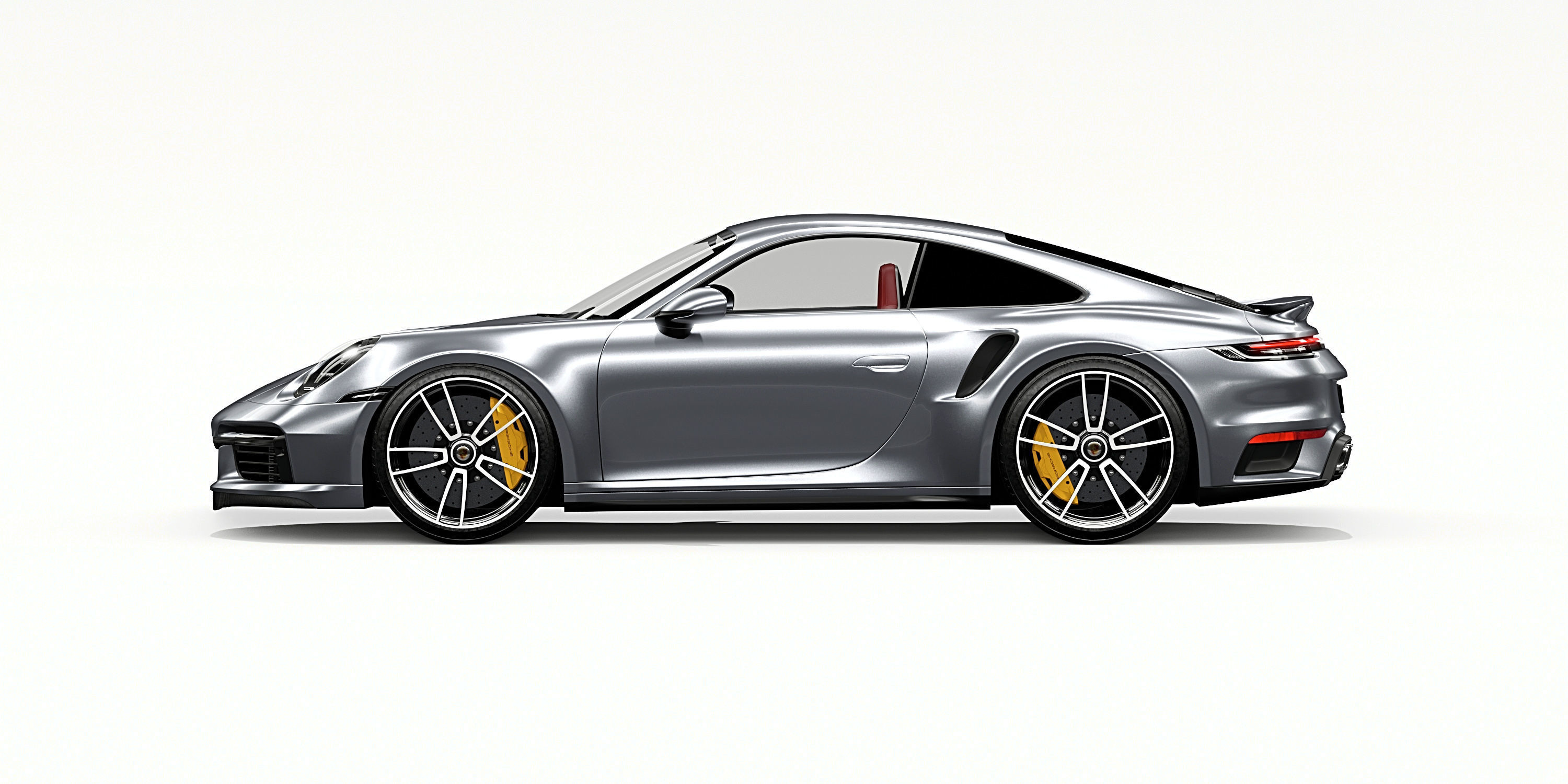 Porsche 911 Turbo S 2021 3D model_5