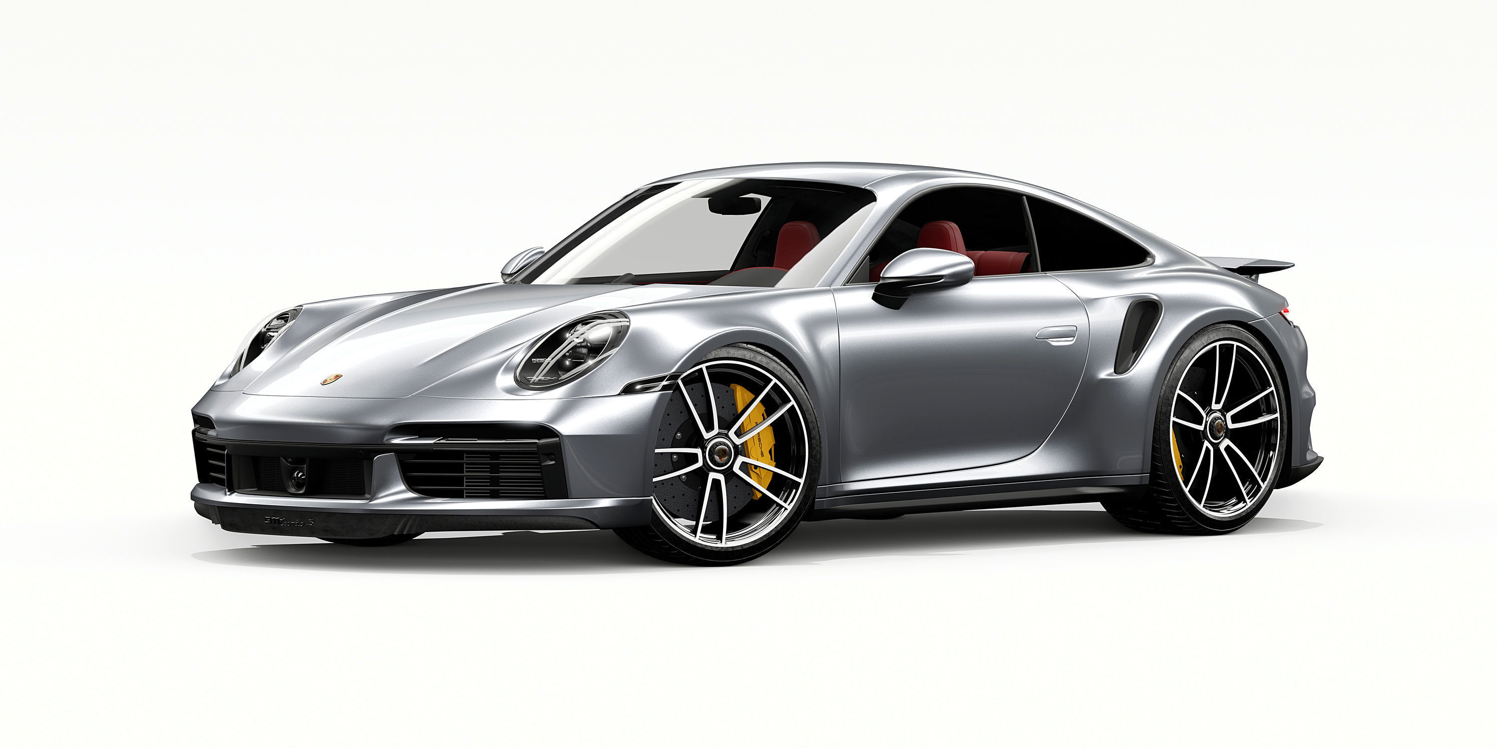 Porsche 911 Turbo S 2021 3D model_6