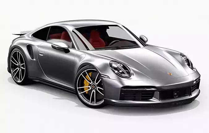 Porsche 911 Turbo S 2021 3D model