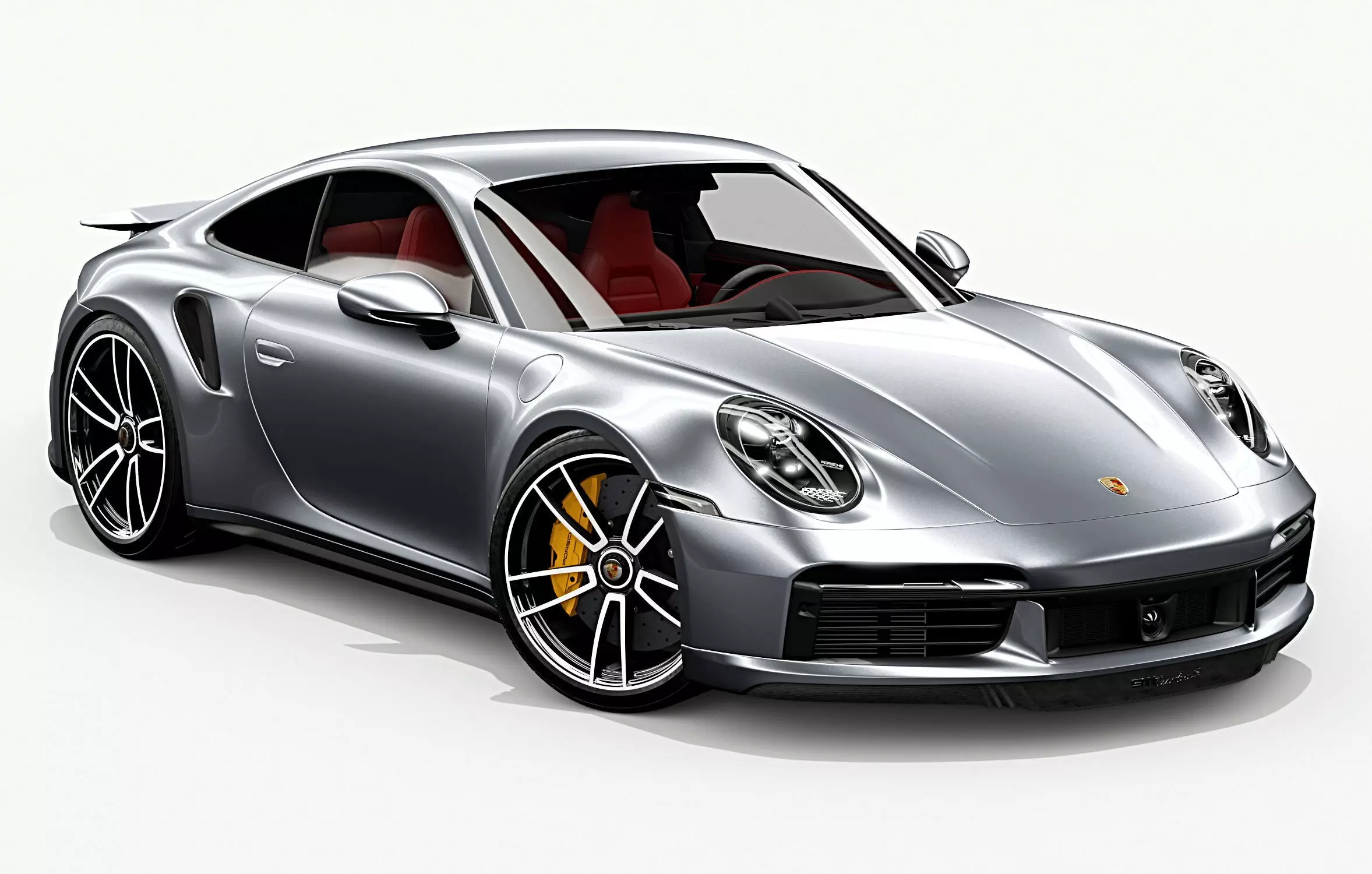 Porsche 911 Turbo S 2021 3D model_0