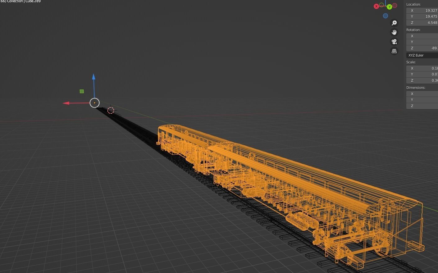 Indian LHB coach made in blender 3d Software  Free 3D model_3