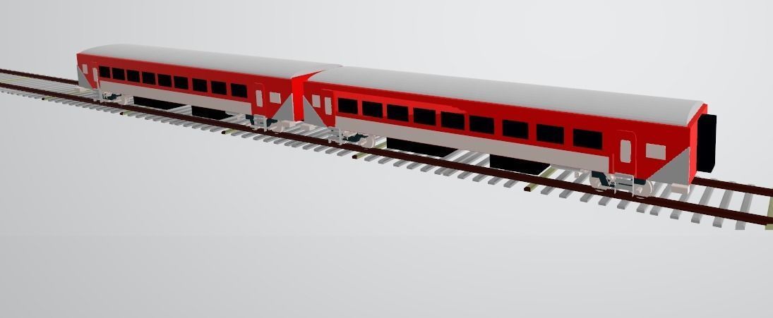Indian LHB coach made in blender 3d Software  Free 3D model_6