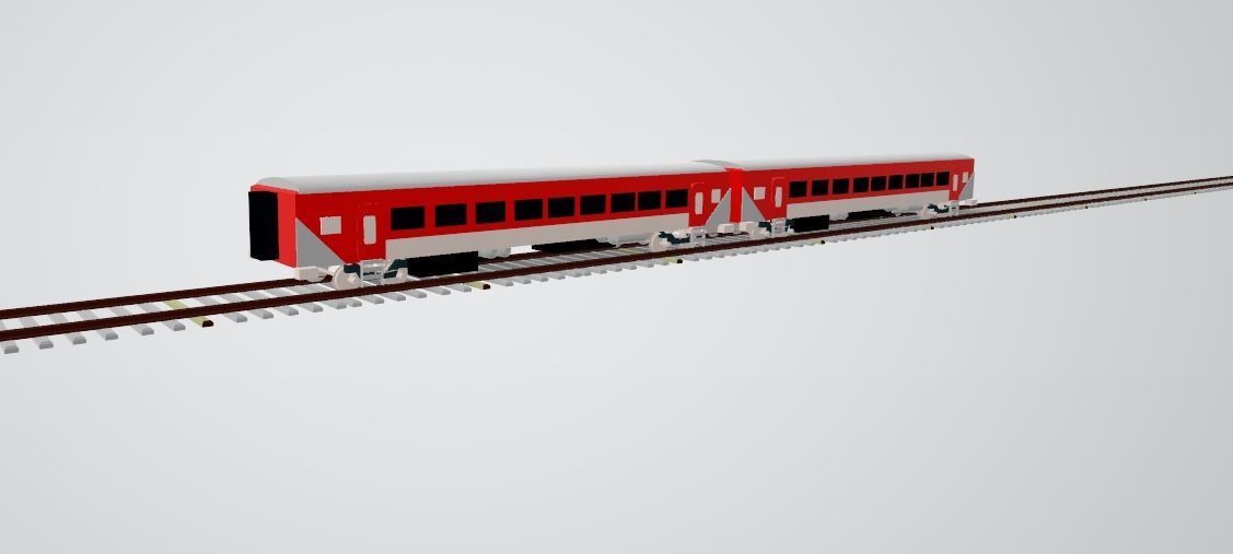 Indian LHB coach made in blender 3d Software  Free 3D model_2