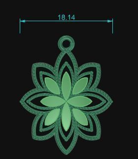 Pendant 501 3D print model_6