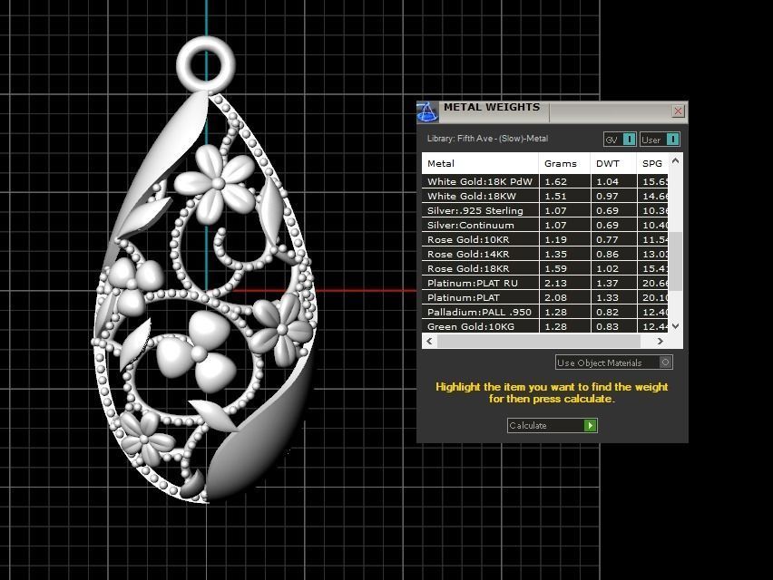 Pendant 500 3D print model_10