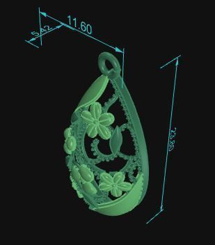 Pendant 500 3D print model_8