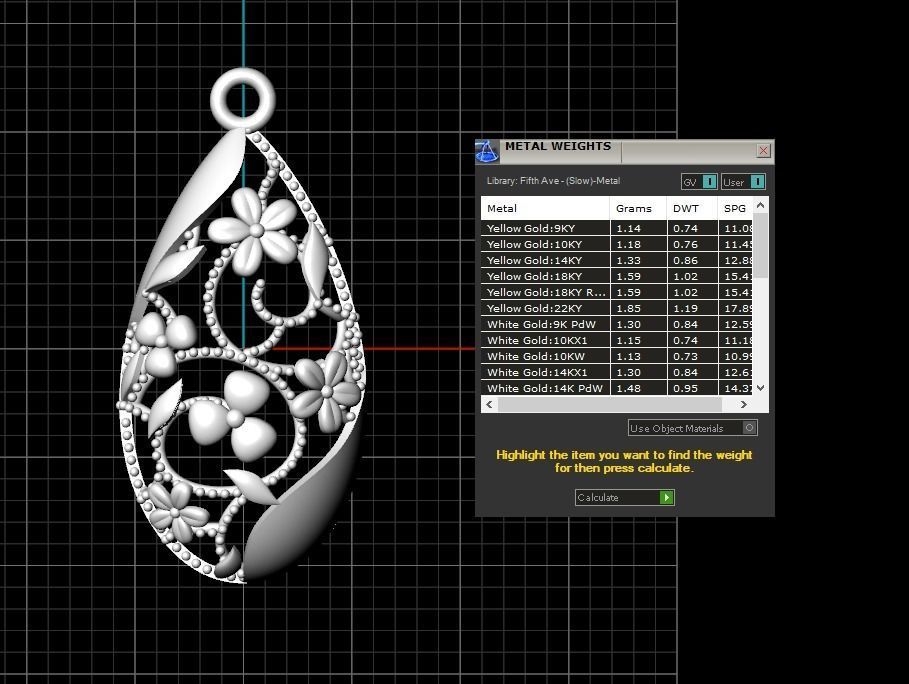 Pendant 500 3D print model_9
